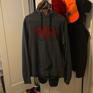The North Face hoodie. Men's medium. Barely worn.